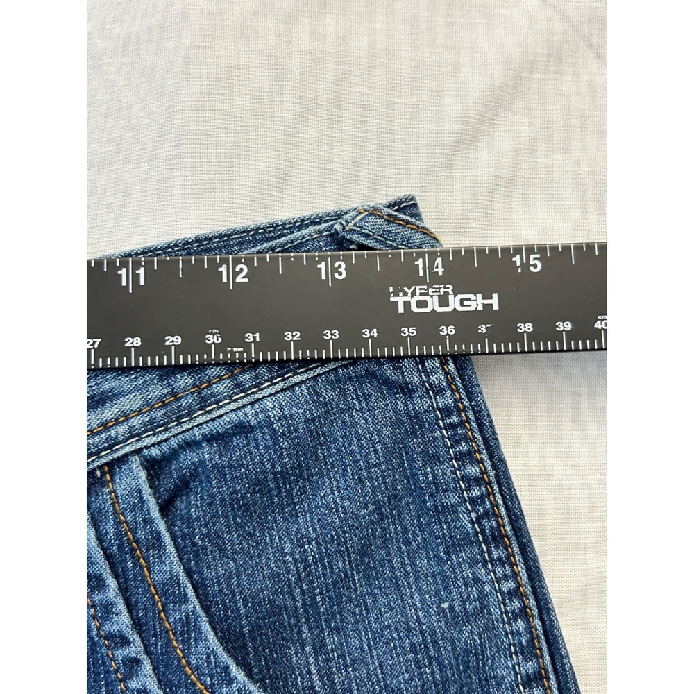 Ignition NYC Vintage Wide Leg Skater Jeans Blue Denim Baggy Y2K Size 29x30 - Picture 6 of 9